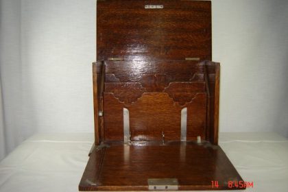 Δρύινο κούτι προσωπικής αλληλογραφίας.TIMH 250TIMH EURO