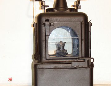 Φανάρι σιδηρόδρομου Αγγλικής προέλευσης σε ζευγάρι 32ΕΚ ΤΙΜΉ 240EURO